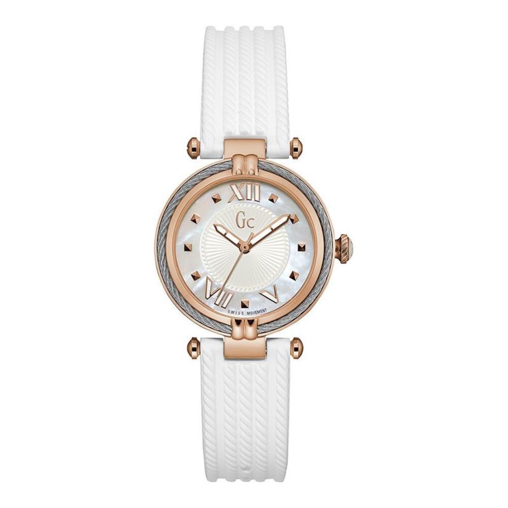 GC Y18004L1 Analog Watch Women White Watches